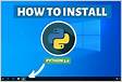 How to install python on Windows 10 IoT